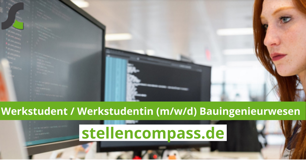 Werkstudent /Werksstudentin (m/w/d) Bauingenieurwesen HWK Mittelfranken Nürnberg stellencompass.de