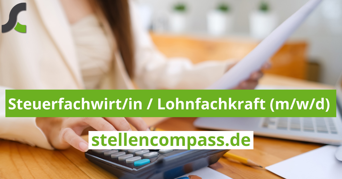 Steuerfachwirt/in / Lohnfachkraft Steuerbüro Boeck in Bellheim stellencompass.de