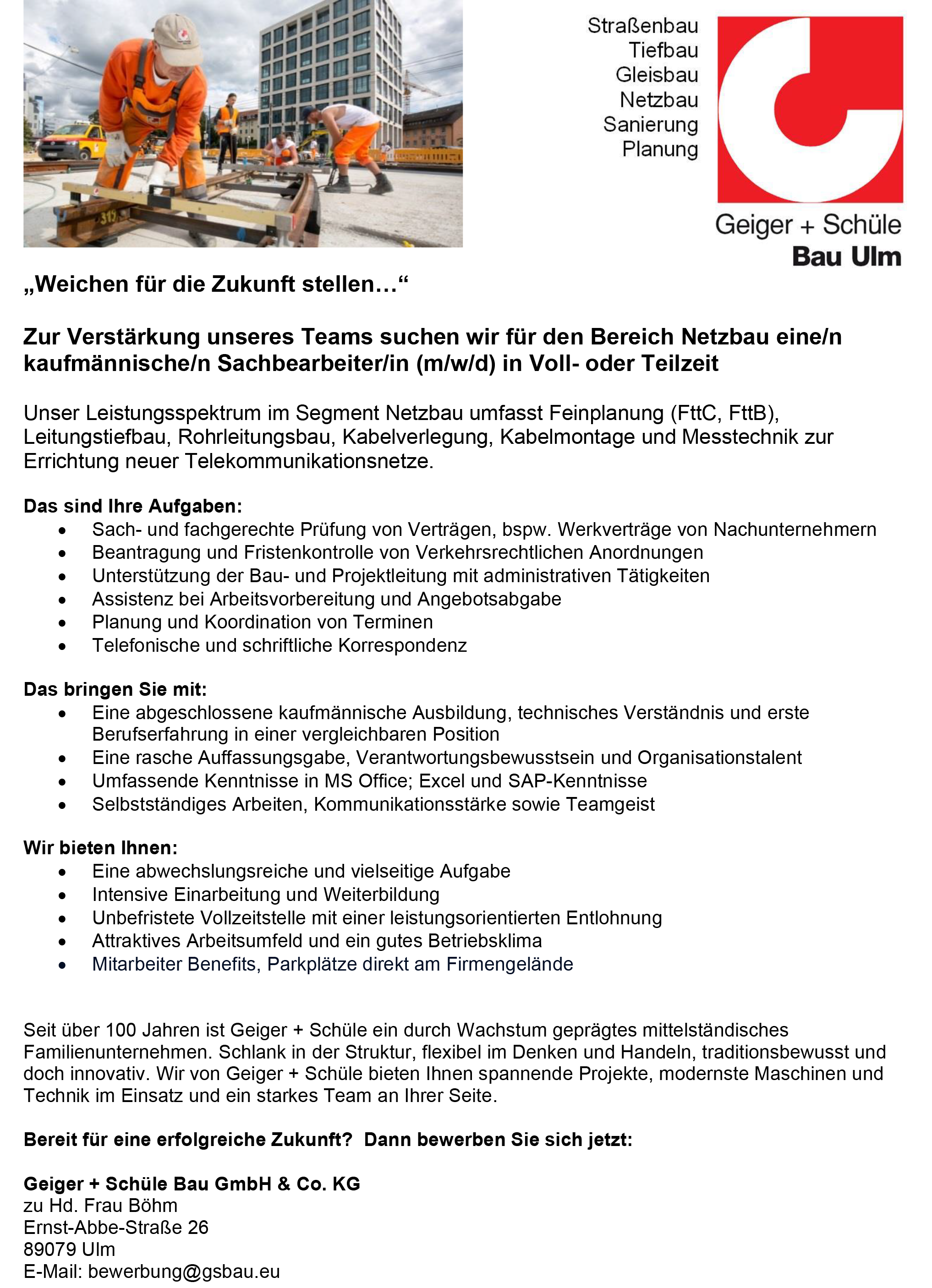 Geiger + Schüle Bau GmbH & Co. KG