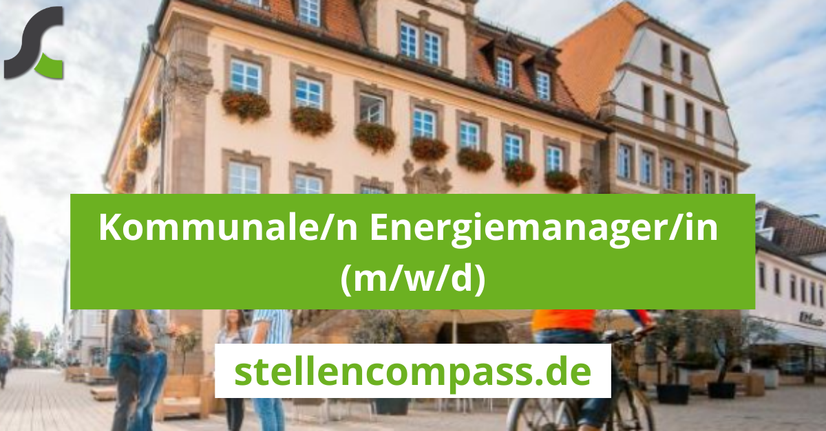 Stadt Neckarsulm Kommunale/n Energiemanager/in Neckarsulm stellencompass.de
