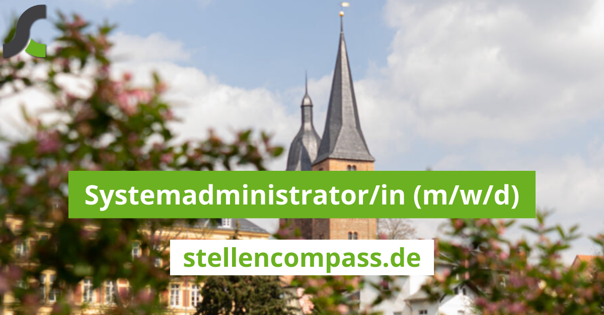 Stadtverwaltung Altenburg Systemadministrator/in (m/w/d) stellencompass.de