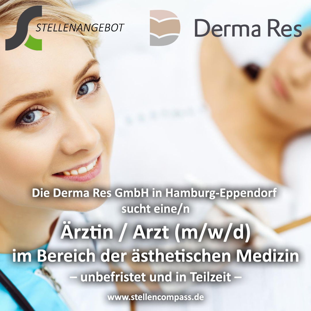 Minimalinvasive Behandlungen und Hautästhetik bei Derma Res: Job als Ärztin im Bereich ästhetische Medizin in Hamburg Minimalinvasive Behandlungen und Hautästhetik bei Derma Res: Job als Ärztin im Bereich ästhetische Medizin in Hamburg